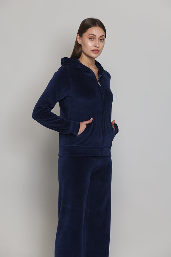 Rock The Blues Hoodie Jacket