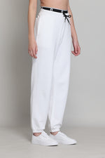 At Leisure White Joggers