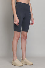 British Grey Cycling Shorts