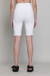 White Rise Cycling Shorts