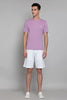 Misty rose cotton T-shirt