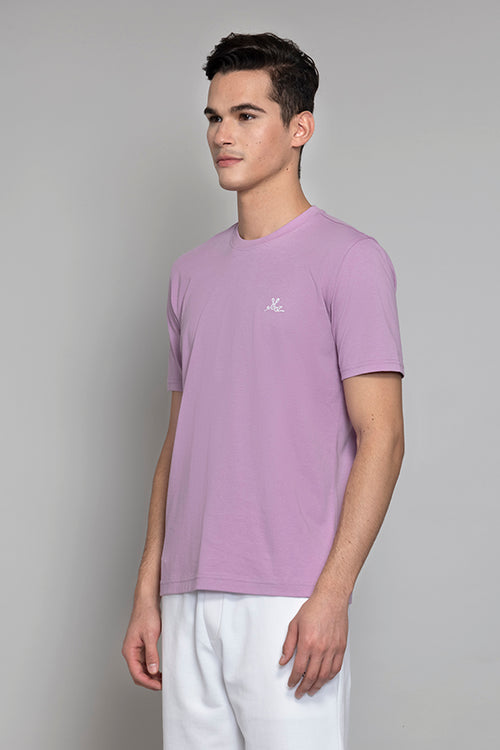 Misty rose cotton T-shirt