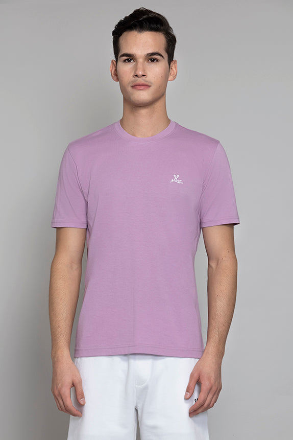 Misty rose cotton T-shirt