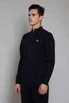Black Interlock Sweatshirt