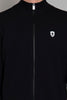 Cotton poly interlock Black Jacket