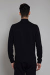 Cotton poly interlock Black Jacket