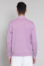 Cotton poly interlock Misty Rose Jacket