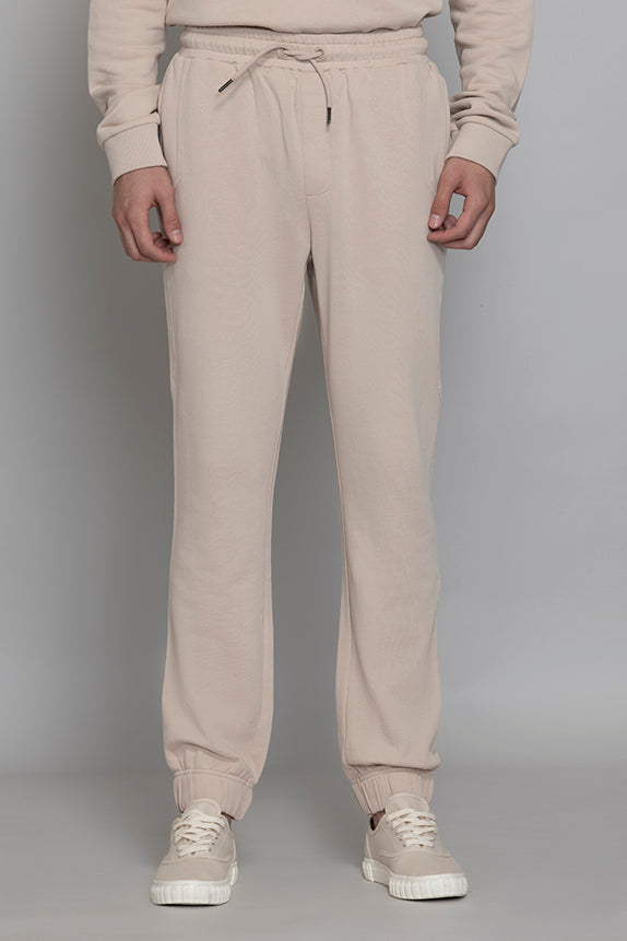 Work From Home Beige Joggers