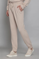Work From Home Beige Joggers