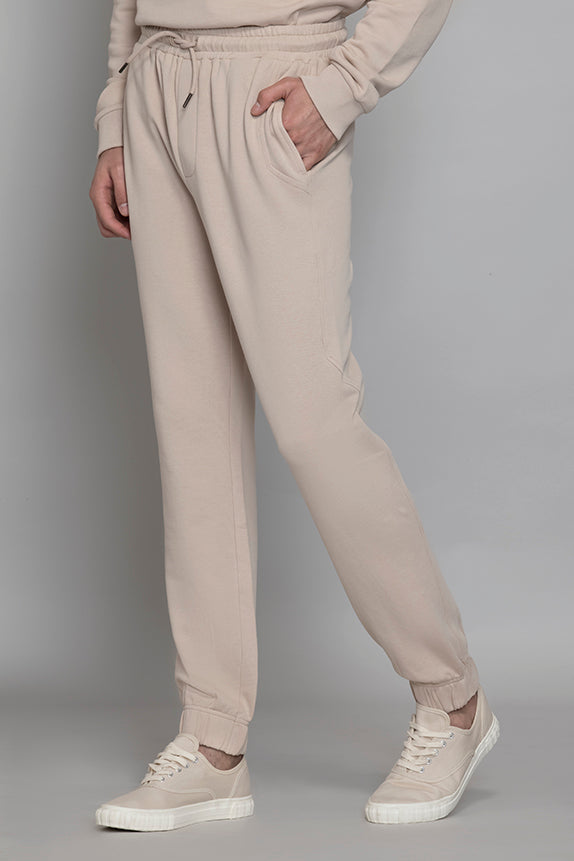 Work From Home Beige Joggers