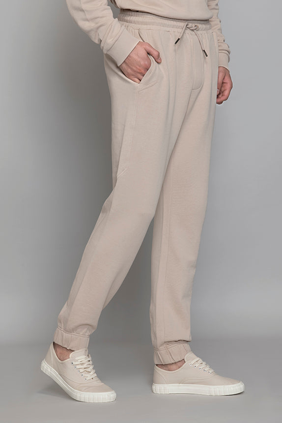 Work From Home Beige Joggers