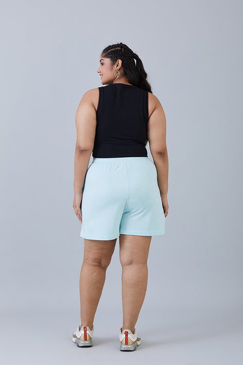 Easy Breezy Shorts Blue Glass