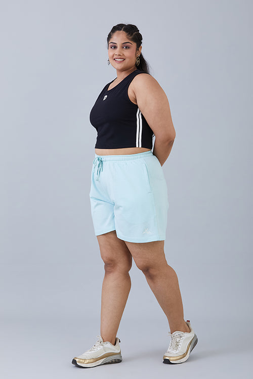 Easy Breezy Shorts Blue Glass