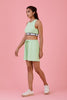 Cool Vibe Crop Tank Pistachio