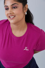 Go To Style Crop Top Festival Fuchsia