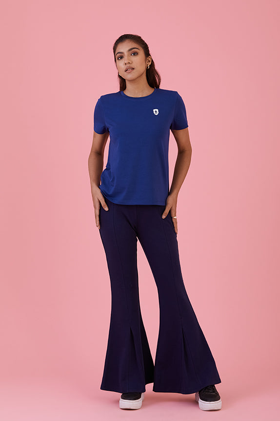 All Day Long T-shirt Dress Blue