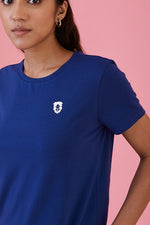 All Day Long T-shirt Dress Blue