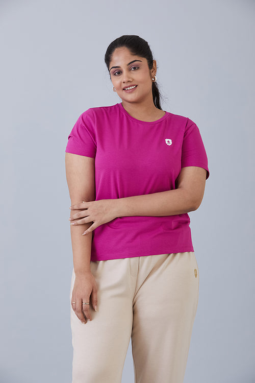 All Day Long T-shirt Festival Fuchsia