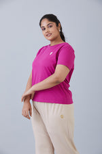 All Day Long T-shirt Festival Fuchsia