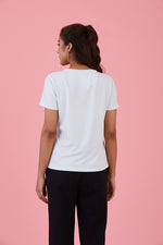 Low-Key Cool T-shirt Blue Glass