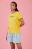 Low-Key Cool T-shirt Yellow Dandelin