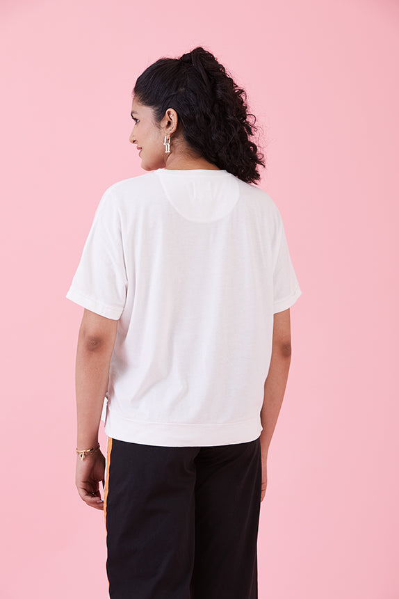 Dusty Miller Top White