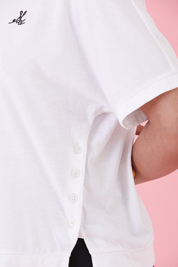 Dusty Miller Top White
