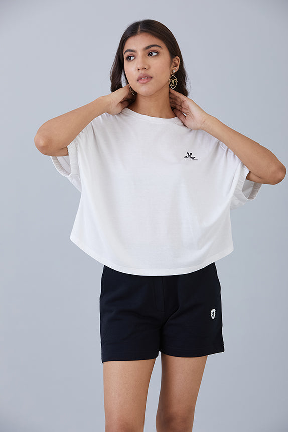 Freestyle Crop Top  White