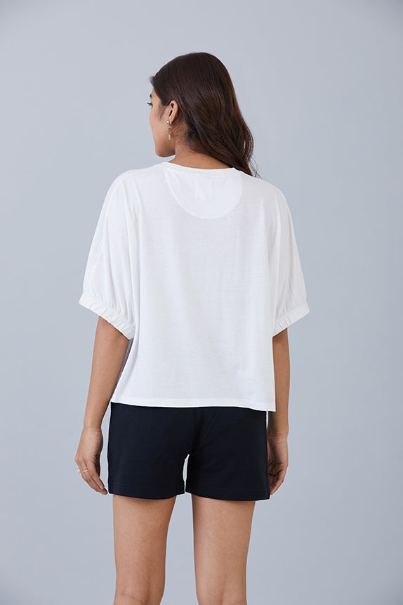 Freestyle Crop Top  White