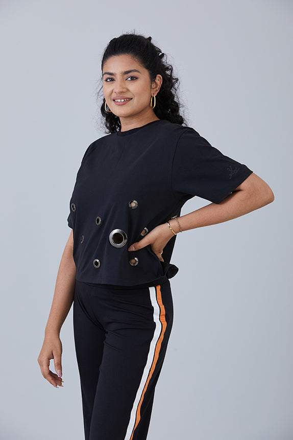 Elate Top Black