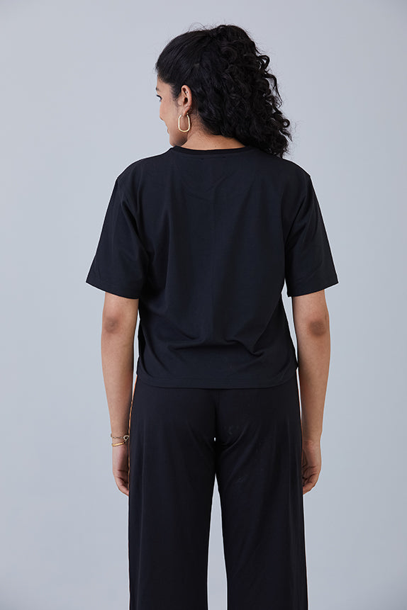 Elate Top Black