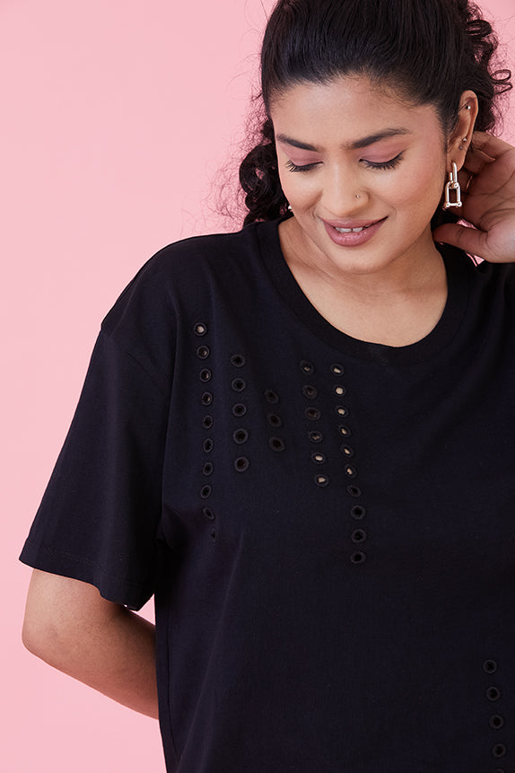 Free and Easy Top Black