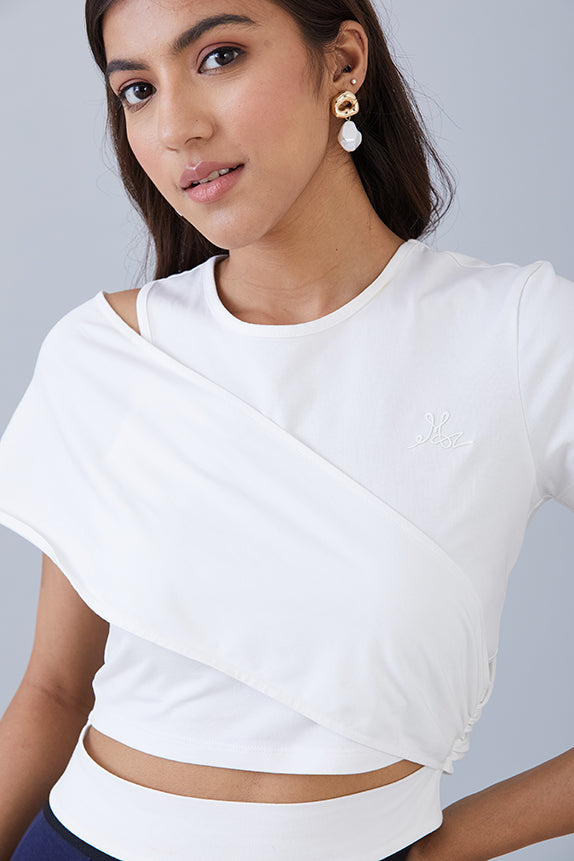 Allure Bandage Top White