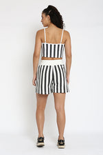 Striking Stripe Shorts Multicolor