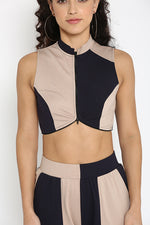 Forever Hot Tank Beige and Abysum