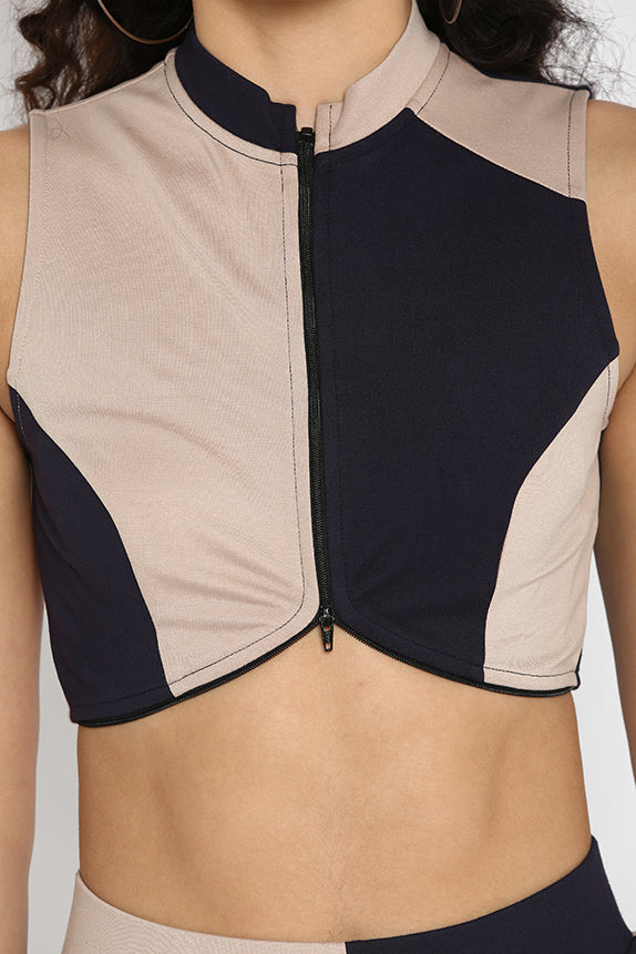 Forever Hot Tank Beige and Abysum