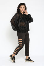 Black Current Pants