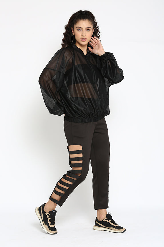 Black Current Pants