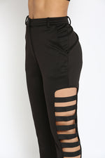 Black Current Pants