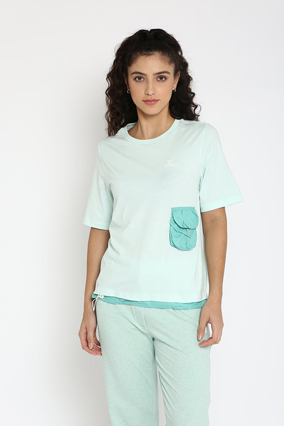 Agua Top Blue Glass