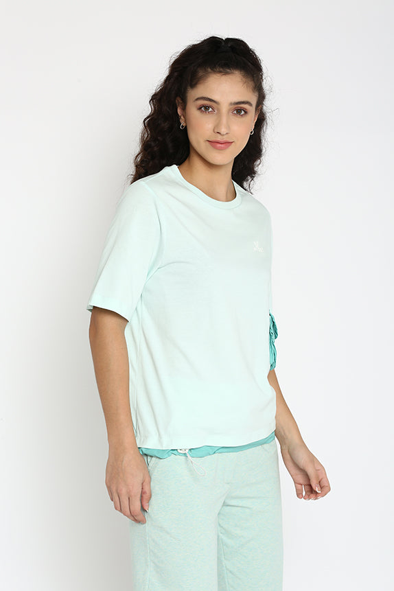 Agua Top Blue Glass