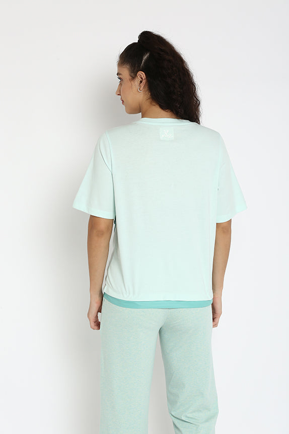 Agua Top Blue Glass