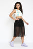 Mesh It Up Top White