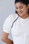 Statement Corset Top White