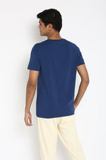 All Day Long Mens T-shirt Dress Blue