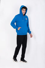 Bae & Me Unisex Snorkel Blue Sweatshirt with Hoodie