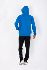 Bae & Me Unisex Snorkel Blue Sweatshirt with Hoodie