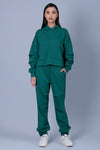 Pop in Bright Sweatshirt with Hoodie