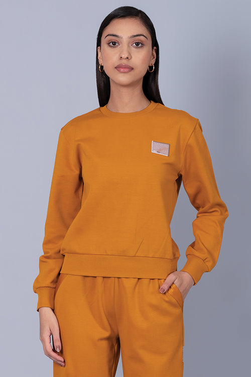 Wander In Leisure Golden Yellow Co-ord Set