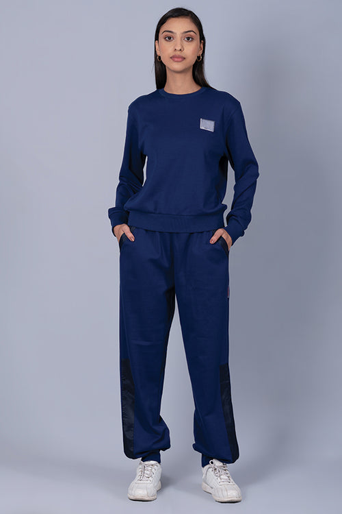 Wander In Leisure Depth Blue Co-ord Set